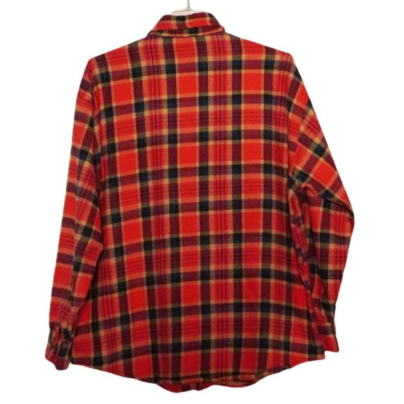 Vintage Plaid Flannel Shirt, Sanforized Frostproof, Button Up, Mens Size XXXL, 3 - Picture 8 of 8